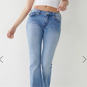True Religion “Becca” T stitch Bootcut Jean